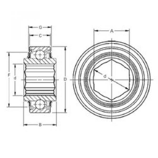 المحامل 207KRR17 Timken #1 image