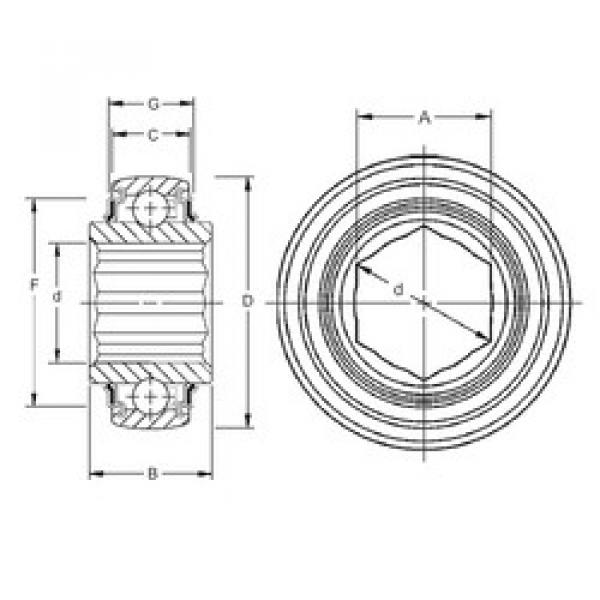 المحامل 205KRRB2 Timken #1 image