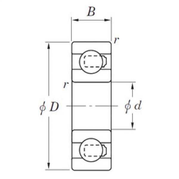 المحامل 3NC6000MD4 KOYO #1 image