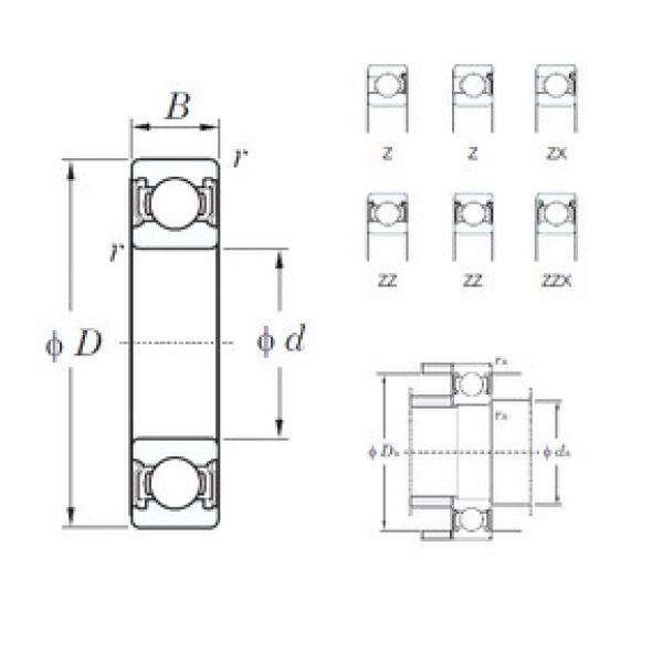 المحامل 6006ZZ KOYO #1 image