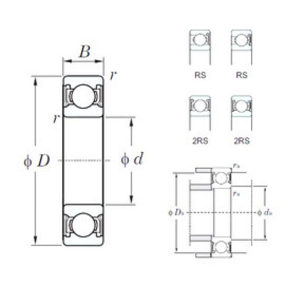 المحامل 6004-2RS KOYO #1 image