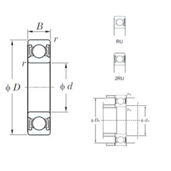 المحامل 6010-2RU KOYO #1 image