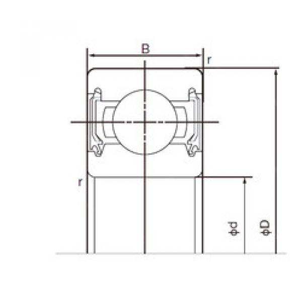 المحامل 6010-2NSE NACHI #1 image