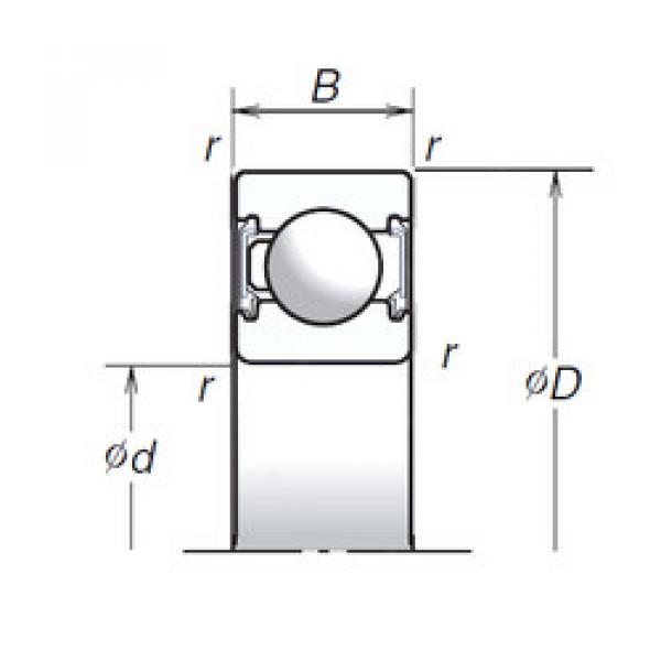 المحامل 6001T1XVV NSK #1 image