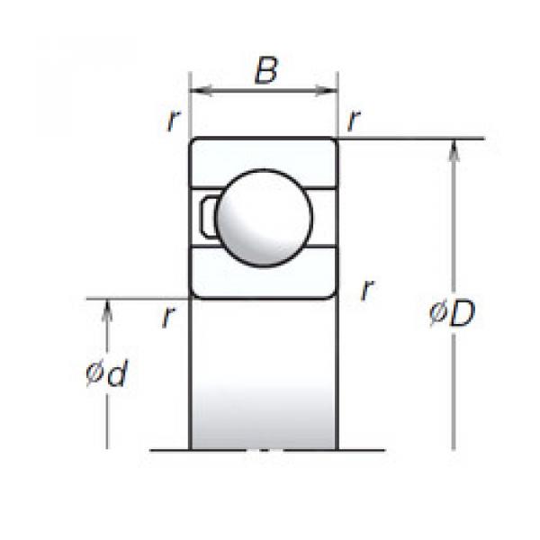 المحامل 6004T1X NSK #1 image