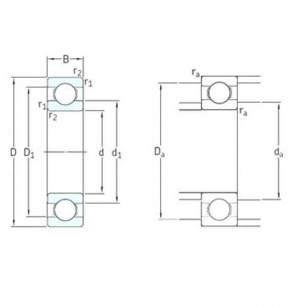 المحامل 6002-2RSLTN9/HC5C3WT SKF #1 image