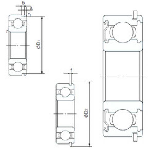 المحامل 6010ZENR NACHI #1 image