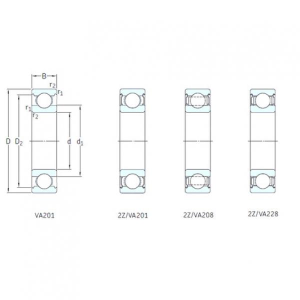 المحامل 6003-2Z/VA201 SKF #1 image