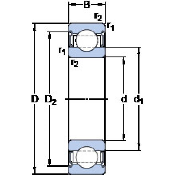 المحامل 6004-2Z/VA208 SKF #1 image