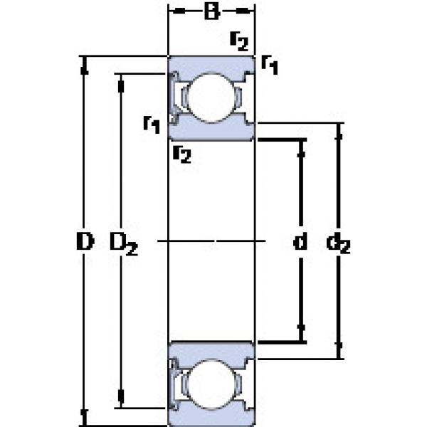 المحامل 6004-RSL SKF #1 image