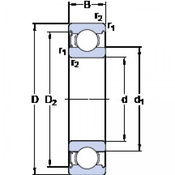 المحامل 6004-Z SKF #1 image