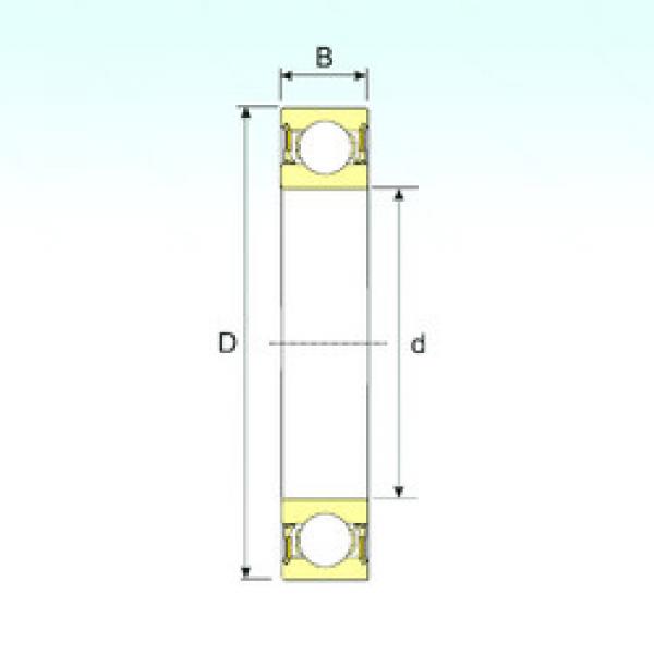 المحامل 6010-2RZ ISB #1 image