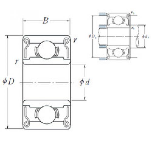 المحامل 601 XZZ NSK #1 image