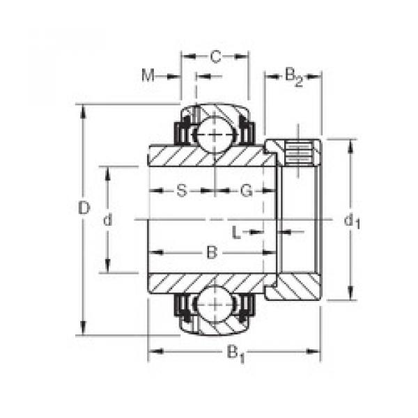 المحامل GN111KLLB Timken #1 image