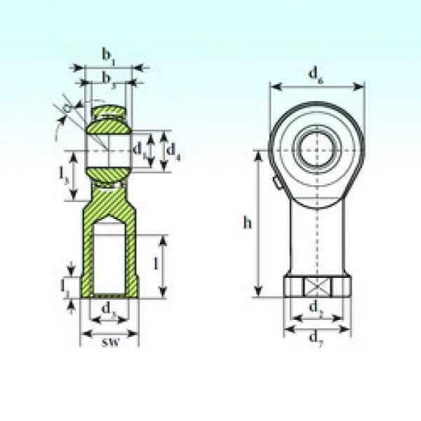 Bearing TSF 25 BB-O ISB #1 image