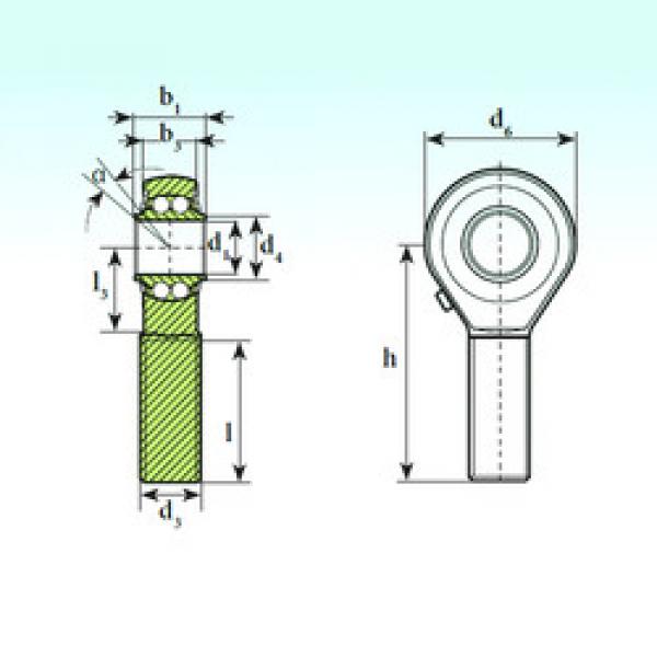 Bearing TSM 16 BB ISB #1 image