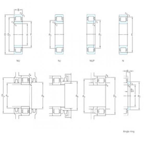 المحامل N308ECP SKF #1 image