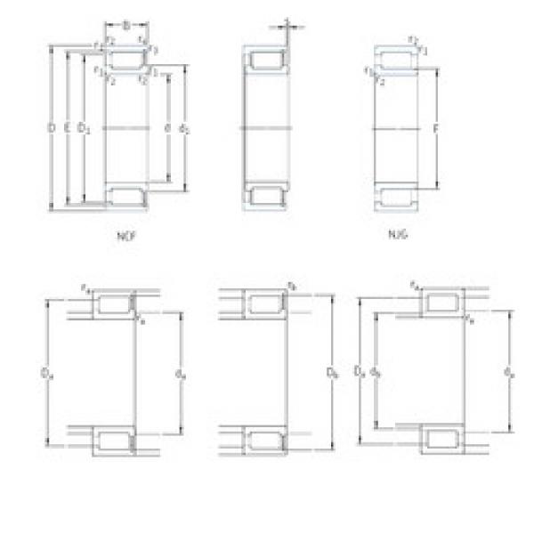 المحامل NCF1896V SKF #1 image