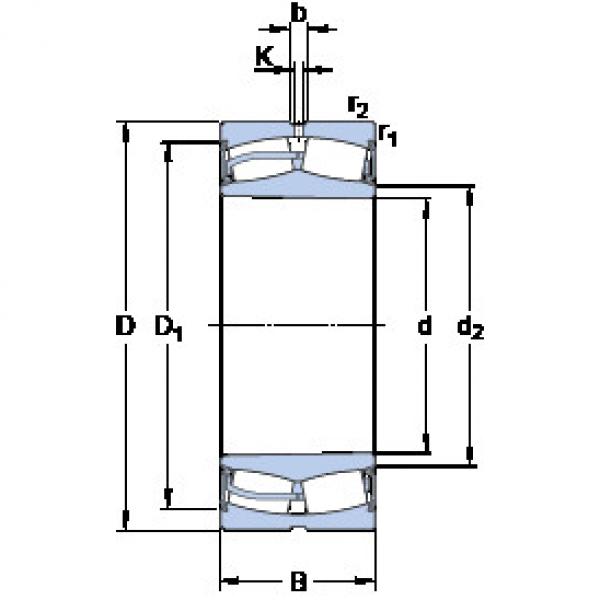 المحامل 22244-2CS5K/VT143 SKF #1 image