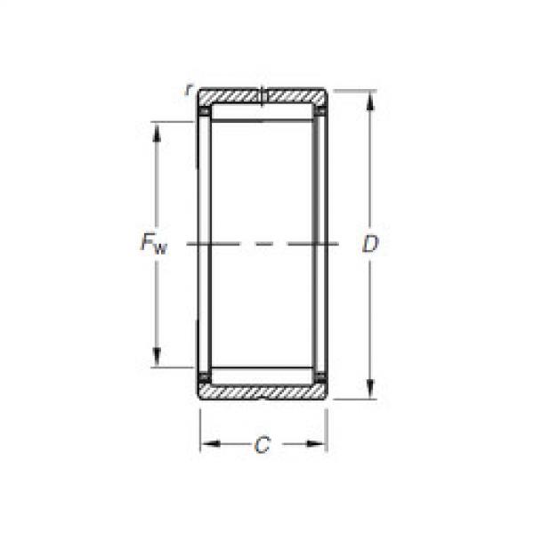 المحامل RNA4832 Timken #1 image