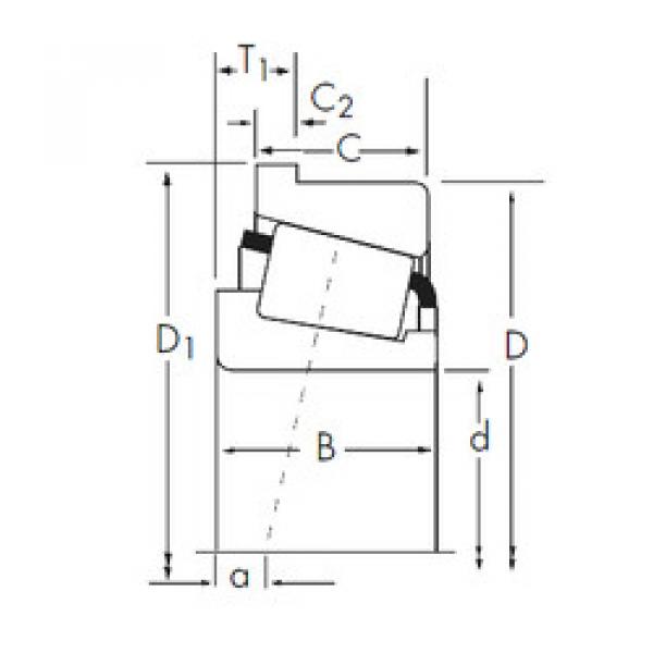 المحامل 8573/8520-B Timken #1 image