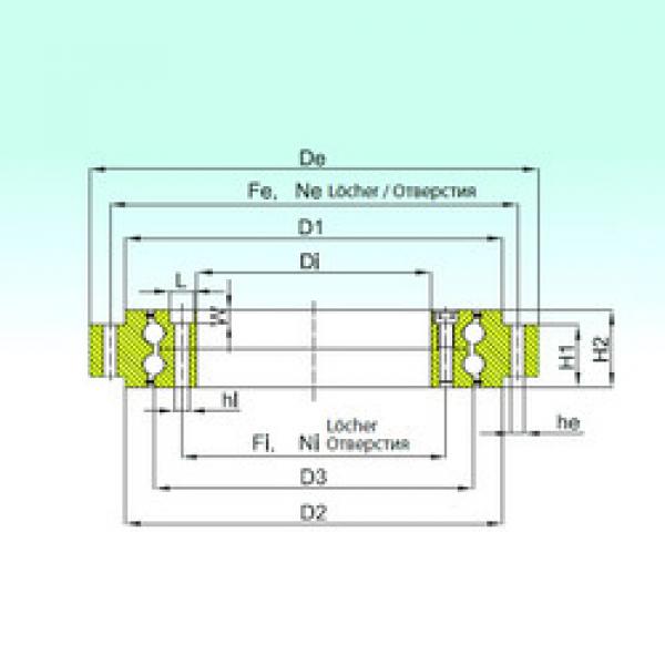 المحامل ZKLDF460 ISB #1 image