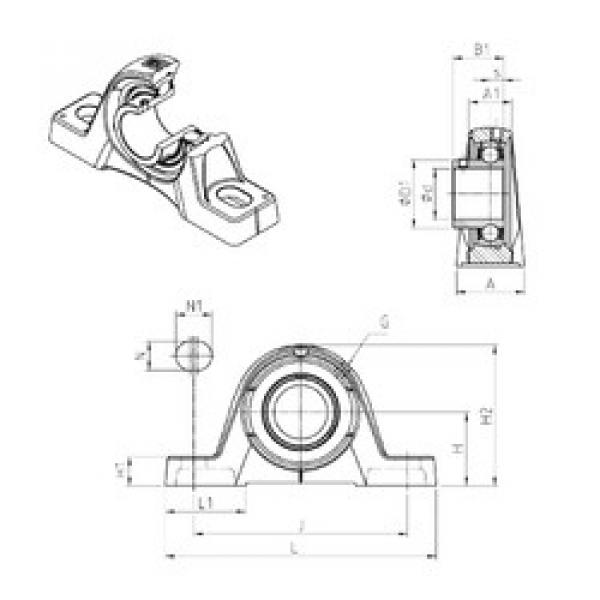 المحامل USPE202 SNR #1 image