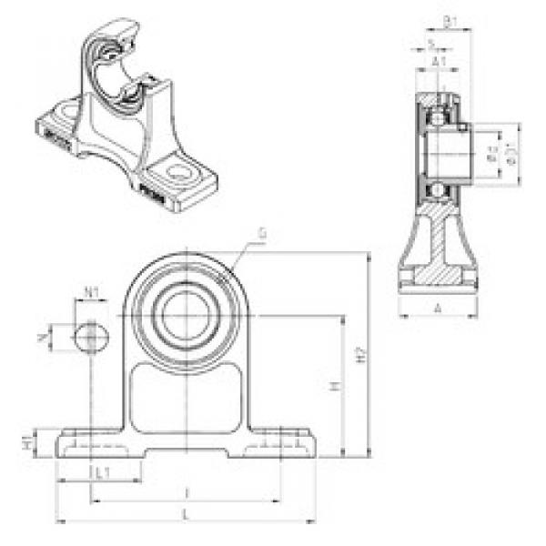 المحامل USPH202 SNR #1 image